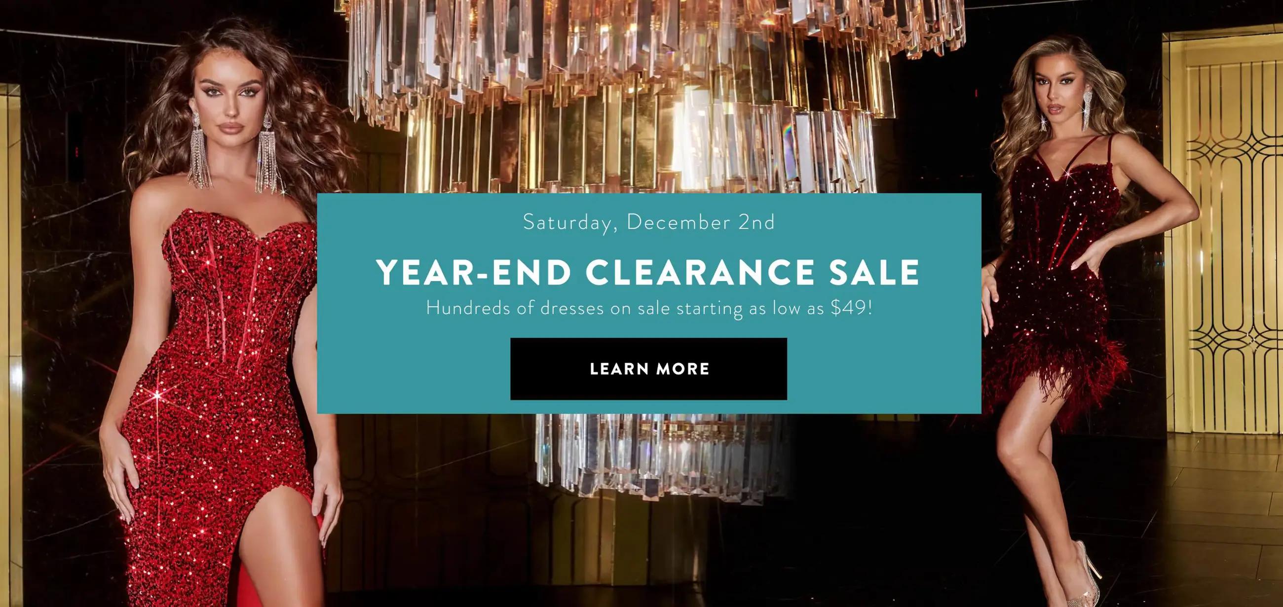 Year-End Clearance Sale D