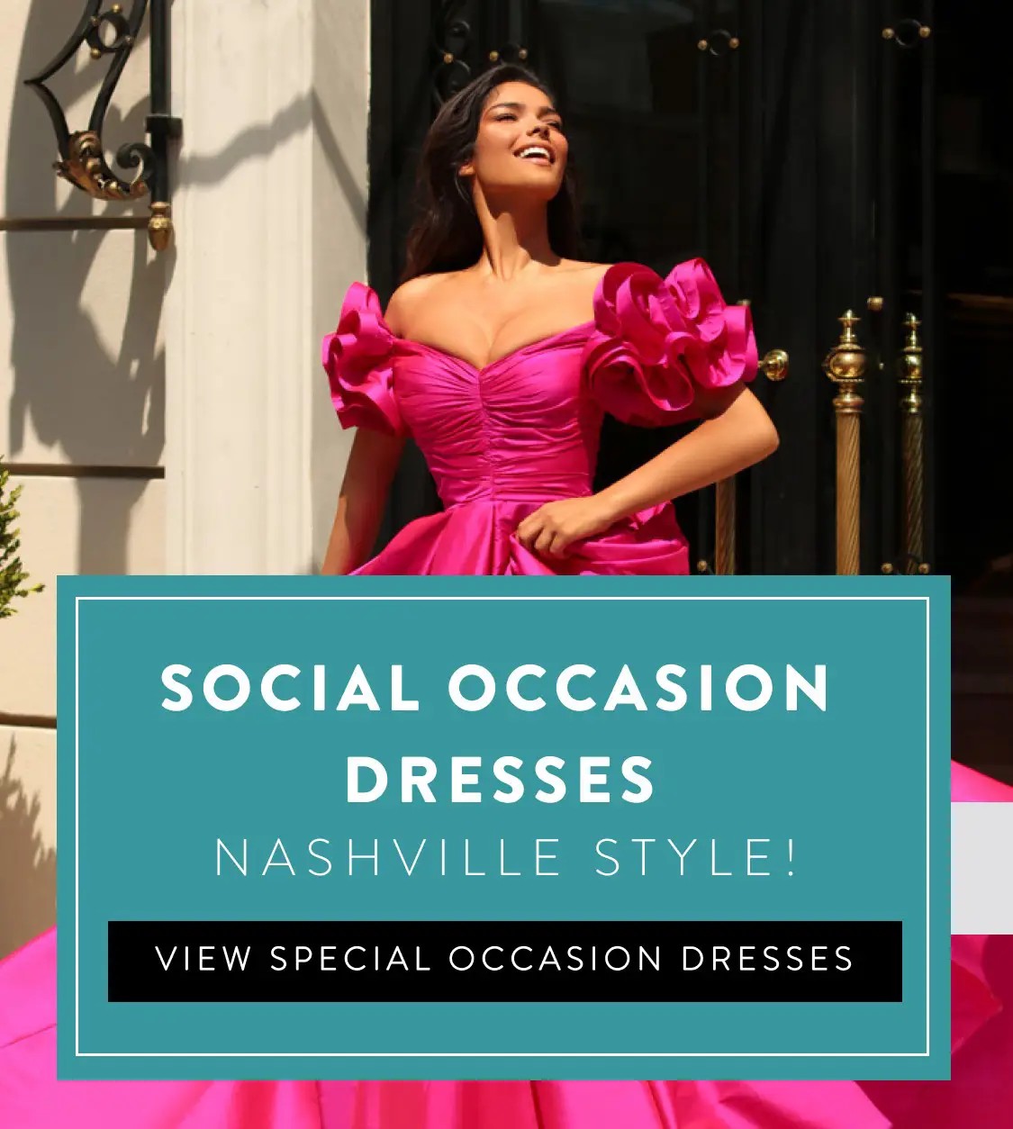 Social Occasion banner mobile