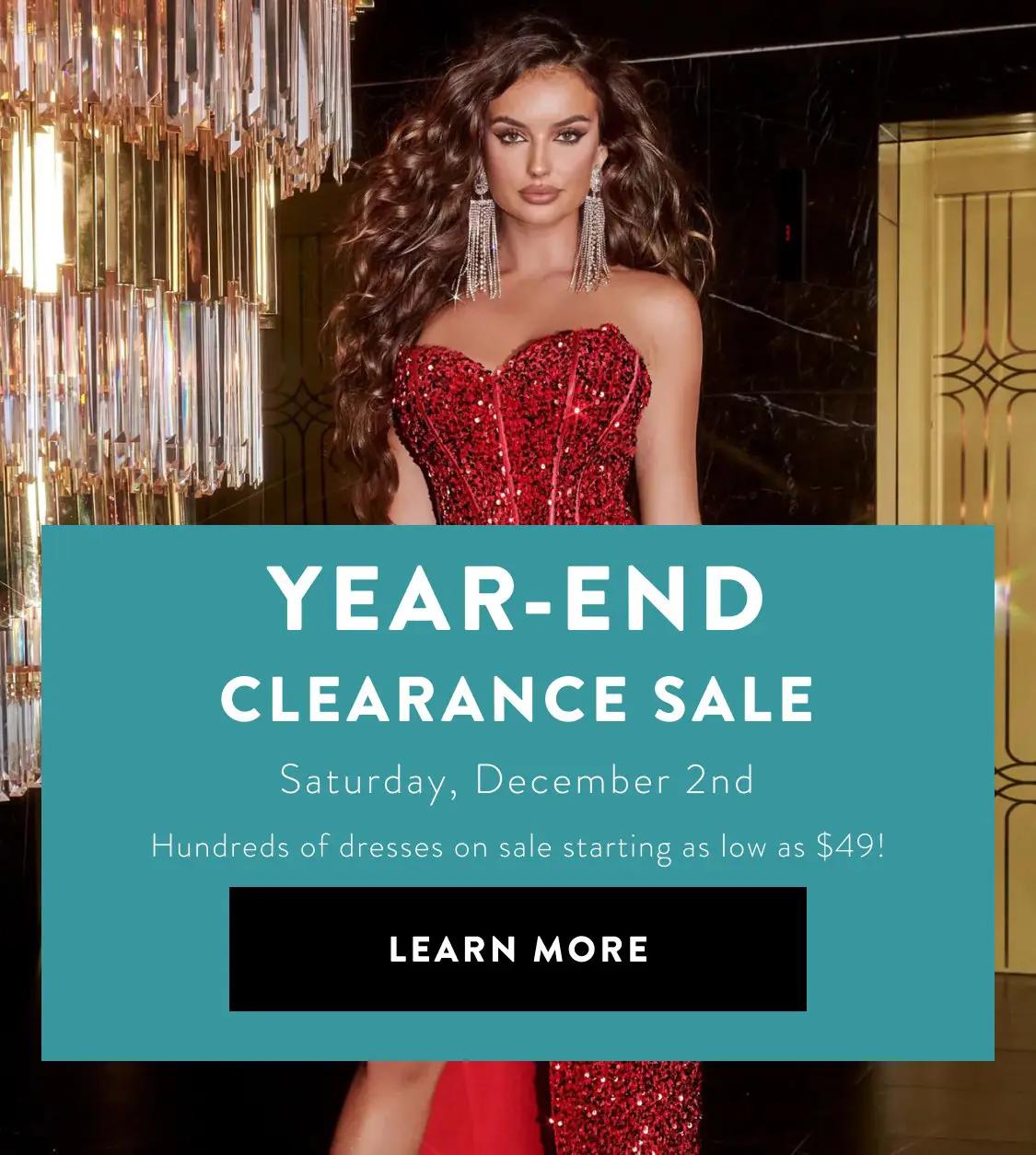 Year-End Clearance Sale M